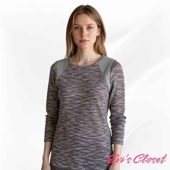 Sanctuary Clothing Women's Multicolored Panel Pullover Sz L - Picture 1 of 8